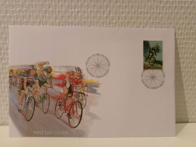 FDC- ensipäiväkuori - Pyöräily - 1998