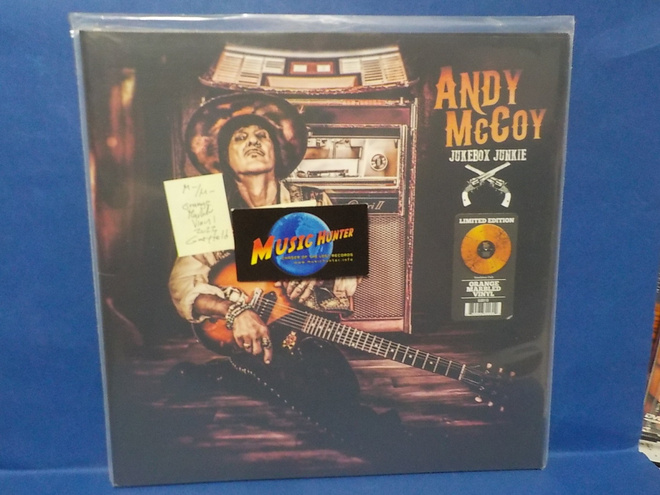 ANDY MCCOY - JUKEBOX JUNKIE M-/M- FIN 2022 LP
