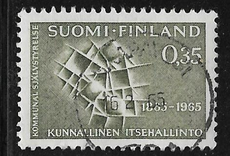 Kunnallinen itsehallinto 100v 1965 (LAPE 594) O