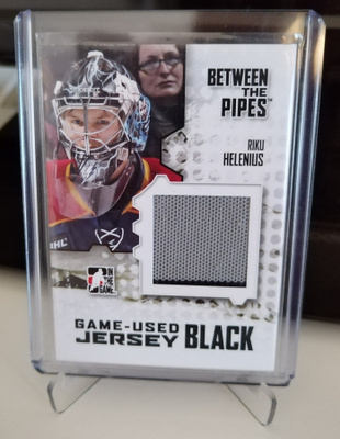 2009-10 ITG Between the Pipes Riku Helenius Jersey