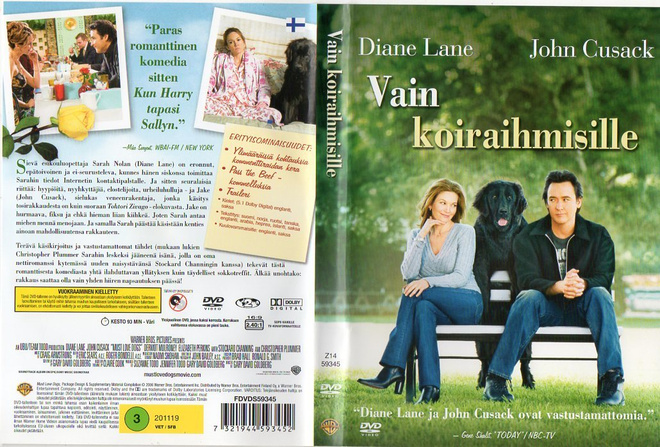 vain koiraihmisille	(33 839)	k	-FI-	DVD	suomik.		diane lane