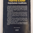Hanns Eisler : Kirjoituksia musiikista - pikkukuva 2