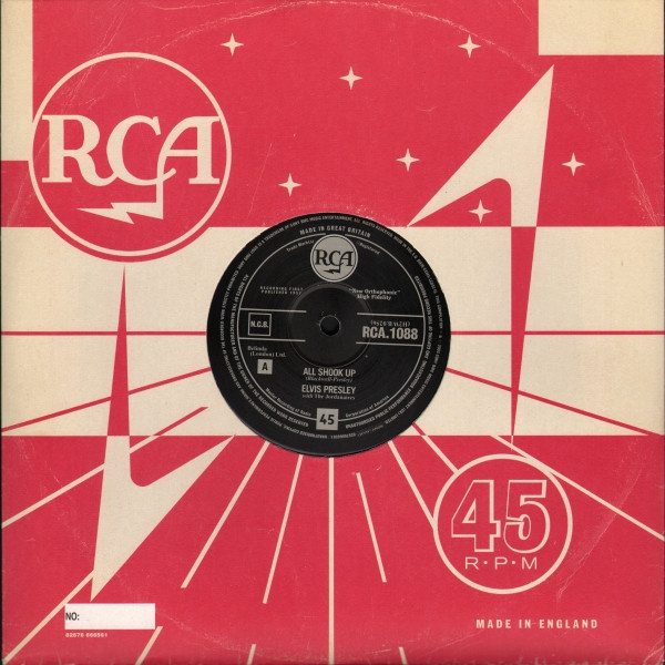 Elvis - All Shook Up 10” Elvis Presley