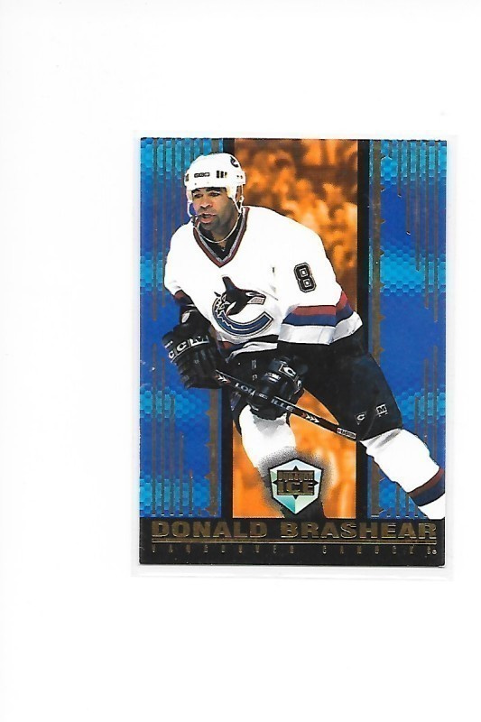 1998-99 Pacific Dynagon Ice #186 Donald Brashear VAN gooni