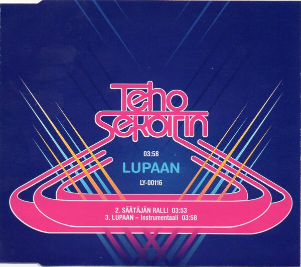 Tehosekoitin - Lupaan (CD) HUIPPUKUNTO!!