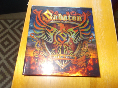 CD SABATON ** COAT OF ARMS ** DIGIBOOK