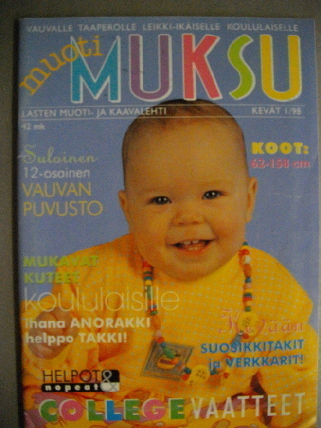 Muotimuksu - kevät Nro 1 /1998 (10.11)