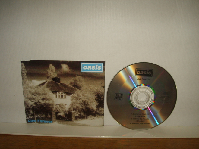 Oasis CDEP Live Forever + 4 *AUSTRALIA PAINOS