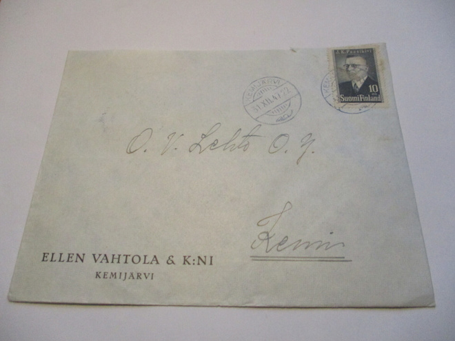 1947 Kemijärvi Ellen Vahtola