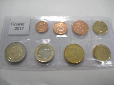 Suomi irtokolikkosarja 2017 unc