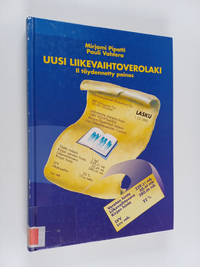 Mirjami Pipatti : Uusi liikevaihtoverolaki