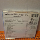 Adam von Fulda: Messe · Motetten · Lieder-Stimmwerck CD - pikkukuva 2