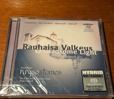 SACD Krysostomos / Sidoroff - Rauhaisa Valkeus SEALED Alba