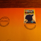 kulkenut a.ankka fdc kirjekuori fdc e - leima ankka postimer - pikkukuva 1