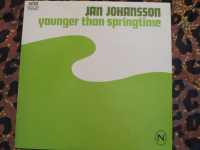 JAN JOHANSSON - Younger Than Springtime - LP 1972 jazz EX
