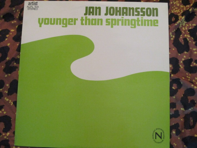 JAN JOHANSSON - Younger Than Springtime - LP 1972 jazz EX