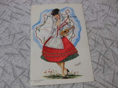 Vintage Isabel postikortti 100 - Gran Canaria