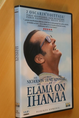 DVD Elämä on ihanaa ( 1997 Jack Nicholson Helen Hunt )