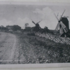 Åland, väderkvarnar / tuulimyllyjä, vanha mv pk, p. 1936 - pikkukuva 1