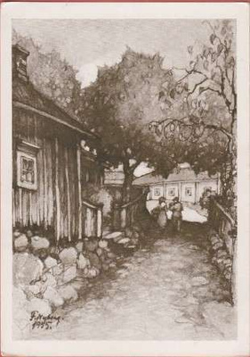 F Nyberg Porvoo Kirkkokuja