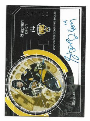 2005 Extreme Prospects Signatures /400 #14 Stephen Dixon
