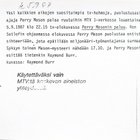Pressikuva: Perry Masonin paluu (Raymond Burr) - pikkukuva 2
