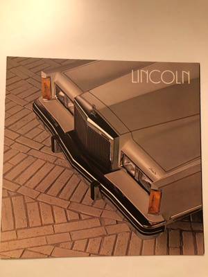 Myyntiesite - Lincoln -1982