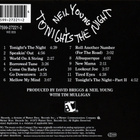 Neil Young - Tonight's The Night - pikkukuva 2