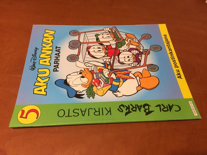 DISNEY AKU ANKAN PARHAAT KIRJASTO 5 HYVÄ