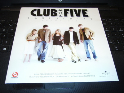 DVD : CLUB FOR FIVE Lauluyhtye Promo Kit ( SIS.PK )