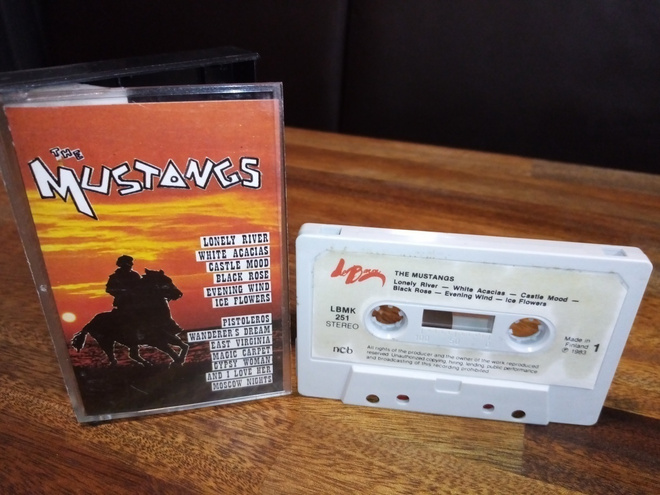 C-KASETTI :  The Mustangs : 1 ( SIS POSTIKULU)
