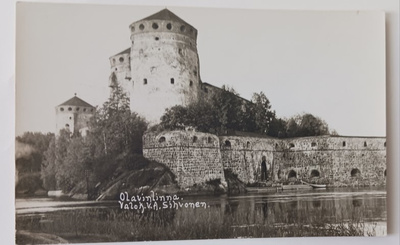 Savonlinna, Olavinlinna, mv valokuvapk (Sihvonen), ei p.