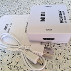 Mini HDMI to Composite Audio Video Adapteri - pikkukuva 2