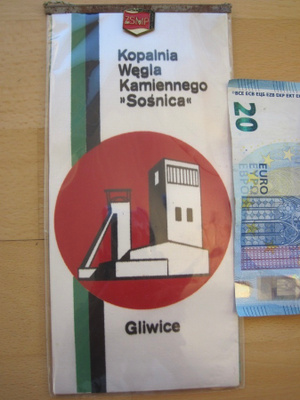 VANHA Viiri + Merkki Puola Poland Hiilikaivos Gliwice