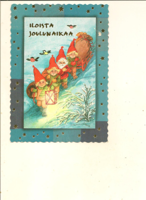 PITKÄRANTA ,,,, TONTUT MATKALLA ,,,, KULKEMATON