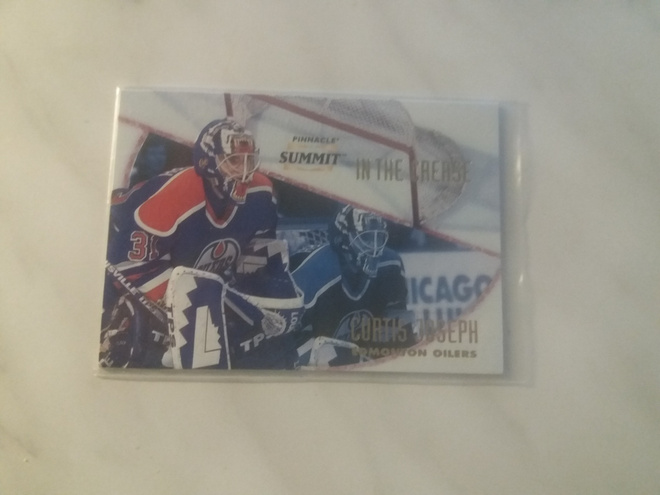 1996-97 Summit In the Crease Curtis Joseph /6000