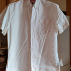 Kauluspaita Dressmann L-koko Slim fit valkoinen. - pikkukuva 1