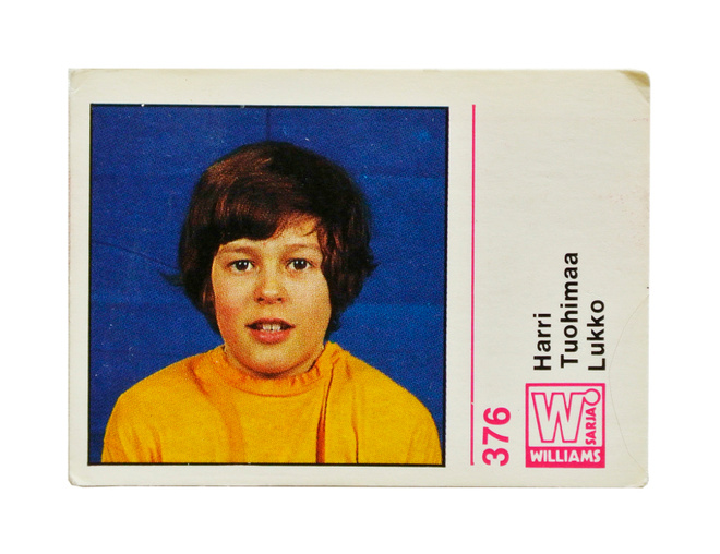 HARRI TUOHIMAA LUKKO KERÄILYKORTTI 1971-1972 - EI PK