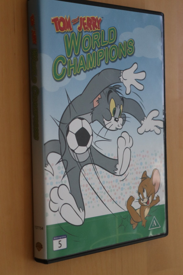 DVD Maailmanmestarit Tom ja Jerry