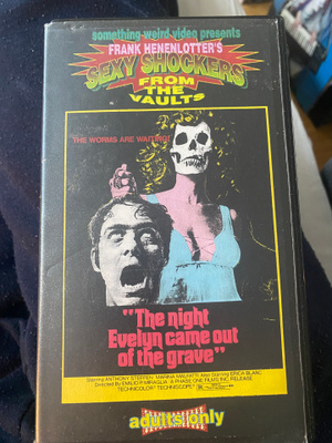 The Night Evelyn Came Out Of The Grave 1971 VHS