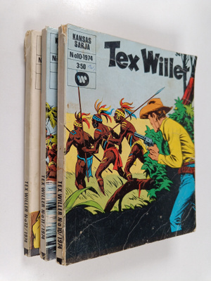 Tex Willer 1974 (n:o 10-12)