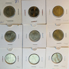 1 mk 1993-2001 AlPr , leimakiiltoinen, täysi sarja 9 kpl - pikkukuva 2