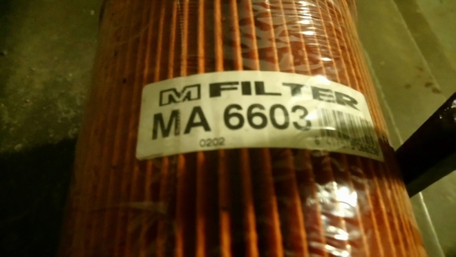 Ilmansuodatin MA6603 M-Filter Saab 90, 99 ja 900