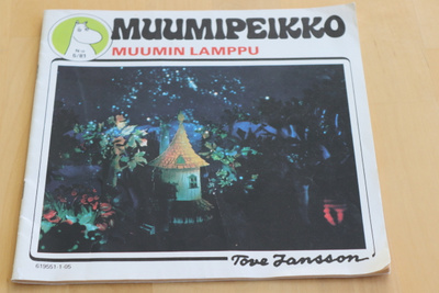 Muumipeikko 5 / 81 Muumin lamppu ( Vaasa Oy 1981 sarjakuva )