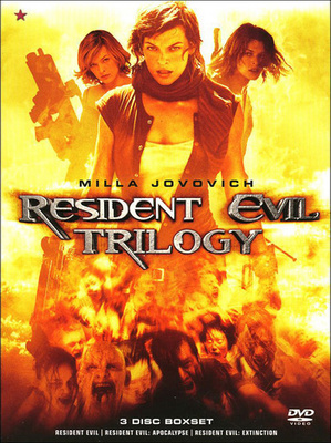 resident evil trilogy (20 134) k -FI- digiback, DVD (3) mill