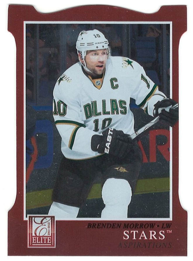 11-12 Panini Elite Aspirations Die-Cut #179 Brenden Morrow