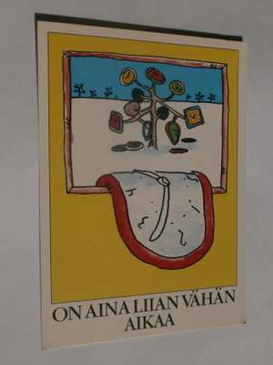 On aina liian vähän aikaa - TVO:n kortti, ei kulk.