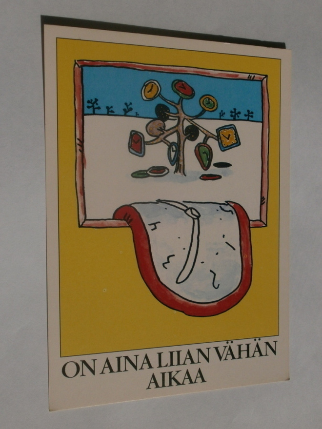 On aina liian vähän aikaa - TVO:n kortti, ei kulk.