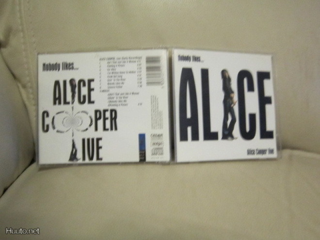 CD Alice Cooper Nobody Likes...Alice Cooper Live 1969
