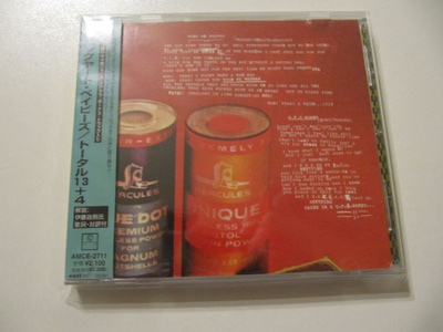 Backyard Babies – Total 13 Japanilainen CD OBI